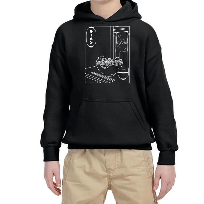 Minimalist Ramen Bar Youth Hoodie 3 Minimalist Ramen Bar Youth Hoodie