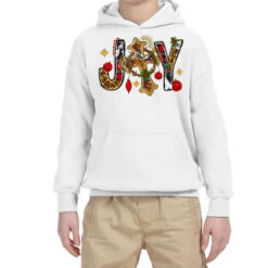 Joy With Cross Youth Hoodie