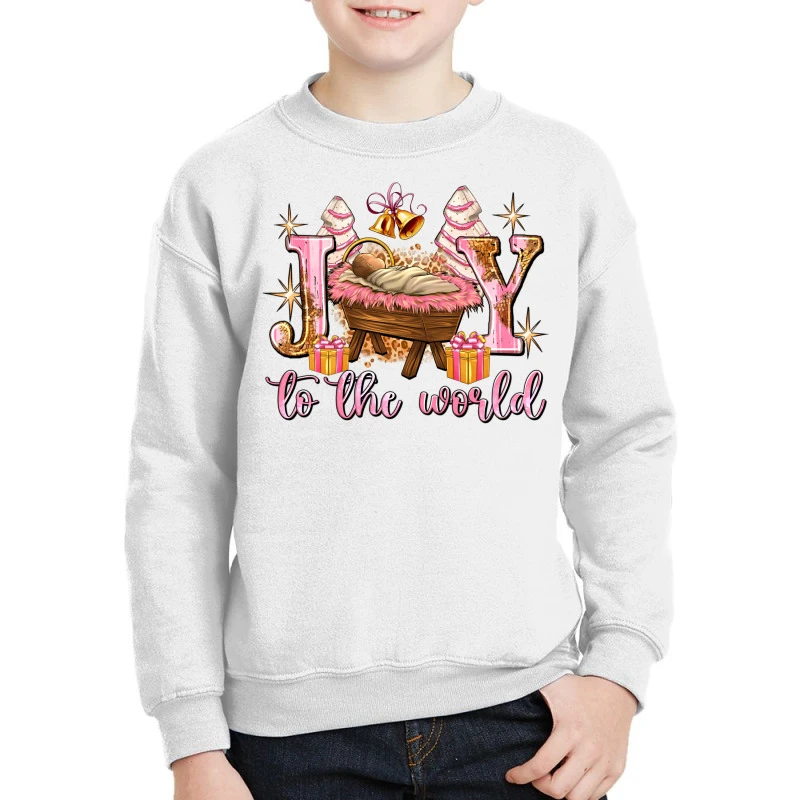 Joy To The World Youth Sweatshirt 3 Joy To The World Youth Sweatshirt