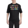 World S Okayest Teacher Gift Idea Youth Tee -Kids Tshirts Zone pmd.2526019453.37.25077569.s3.1 front black2 ffffff none x0y0 129 800x800 1