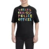 World S Okayest Police Officer Gift Idea Youth Tee -Kids Tshirts Zone pmd.2526026985.37.25078871.s3.1 front black2 ffffff none x0y0 129 800x800 1