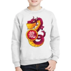 Chinese Zodiac Year Of The Dragon Animal Sign Luna Youth Sweatshirt