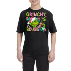 Christmas Characters And Bougie Youth Tee
