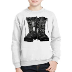 Soldier Boots Youth Sweatshirt