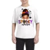 Spooky Mama Messy Bun Youth Tee -Kids Tshirts Zone pmd.2526332069.37.25057514.s3.1 front white2 ffffff none x1y0 127 800x800 1