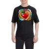 Teacher Heart Pen Youth Tee -Kids Tshirts Zone pmd.2526346624.37.25086223.s3.1 front black2 ffffff none x0y0 129 800x800 1