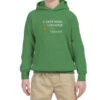 Gardening Is Cheaper Than Therapy Typography Youth Hoodie -Kids Tshirts Zone pmd.2526469307.53.25090998.s3.1 front irish green2 ffffff none x7.5y0 98 800x800 1