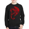 Dragon, Dragons, Tattoo, Red Youth Sweatshirt -Kids Tshirts Zone pmd.2526514778.52.25088433.s3.1 front black2 ffffff none x10y0 149 800x800 1