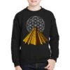 Aztec Pyramid Mayan Sacred Geometry Youth Sweatshirt 2 Aztec Pyramid Mayan Sacred Geometry Youth Sweatshirt -Kids Tshirts Zone pmd.2526617676.52.25071411.s3.1 front black2 ffffff none x0y0 169 800x800 1