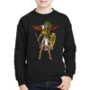 Aztec Eagle Warrior Native Mexican Indian Youth Sweatshirt 1 Aztec Eagle Warrior Native Mexican Indian Youth Sweatshirt -Kids Tshirts Zone pmd.2526618947.52.25071390.s3.1 front black2 ffffff none x10y0 149 800x800 1