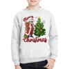 Merry Christmas Black Santa Youth Sweatshirt -Kids Tshirts Zone pmd.2526685066.52.25095004.s3.1 front white2 ffffff none x0y0 169 800x800 1