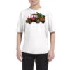 Christmas Farm Tractor Youth Tee -Kids Tshirts Zone pmd.2526692992.37.25095186.s3.1 front white2 ffffff none x0y0 129 800x800 1