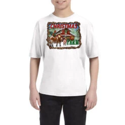 Christmas On The Farm Youth Tee