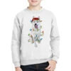 Christmas White Shepherd With Christmas Lights Youth Sweatshirt -Kids Tshirts Zone pmd.2526723951.52.25095395.s3.1 front white2 ffffff none x33y0 103 800x800 1