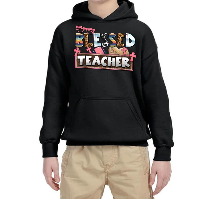 Blessed Teacher Youth Hoodie 3 Blessed Teacher Youth Hoodie