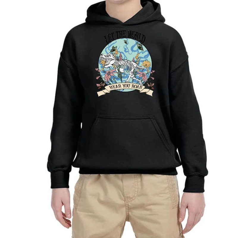 Let The World Hear You Roar Sublimation Youth Hoodie 3 Let The World Hear You Roar Sublimation Youth Hoodie