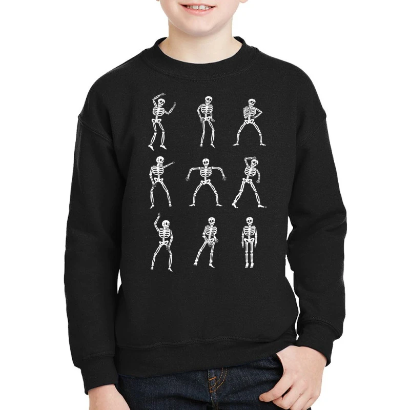 Skeleton Dancing Youth Sweatshirt 3 Skeleton Dancing Youth Sweatshirt