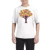 Painted Tree Colorfull Leaves Nature Design Youth Tee -Kids Tshirts Zone pmd.2526927517.37.25080517.s3.1 front white2 ffffff none x0y0 129 800x800 1