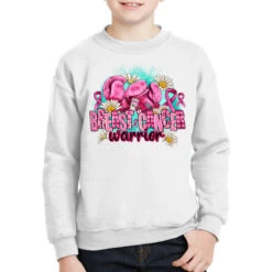 Breast Cancer Warrior Youth Sweatshirt