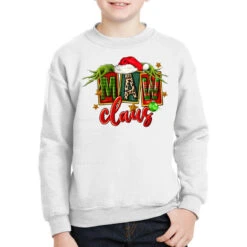 Christmas Maw Claus Youth Sweatshirt