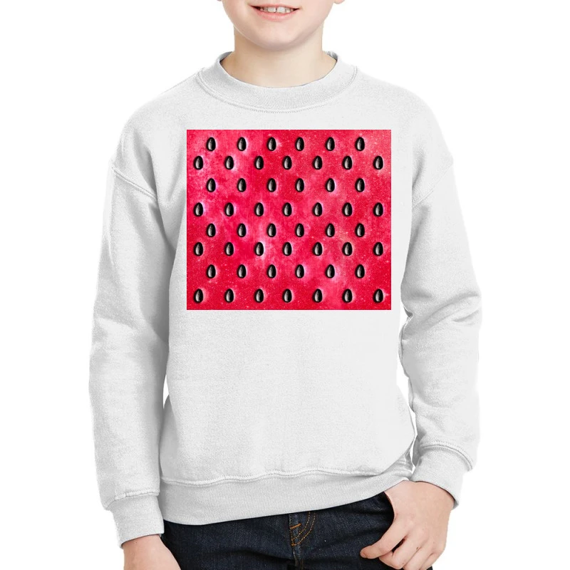 Watermelon Pattern Youth Sweatshirt 3 Watermelon Pattern Youth Sweatshirt